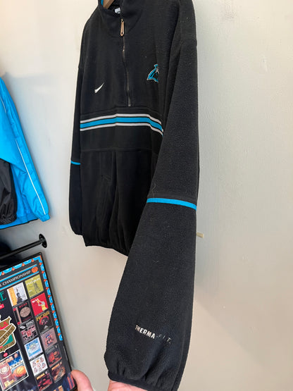 00s Carolina Panthers Nike Fleece Pro Line Jacket (L)