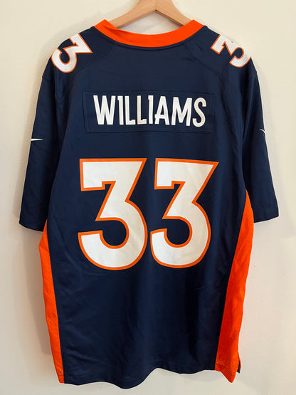 2023 Denver Broncos Javonte Williams Nike Jersey (L)