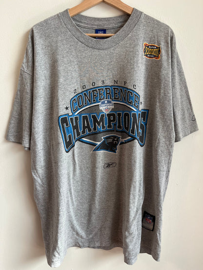 2003 Carolina Panthers Conference Champions Tee (XL)