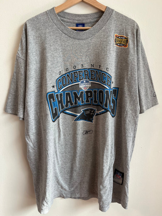 2003 Carolina Panthers Conference Champions Tee (XL)