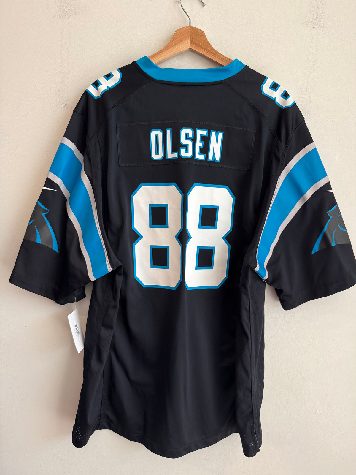 2013 Carolina Panthers Greg Olsen Nike Home Jersey (XXL)