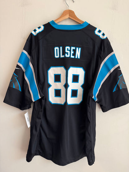 2013 Carolina Panthers Greg Olsen Nike Home Jersey (XXL)