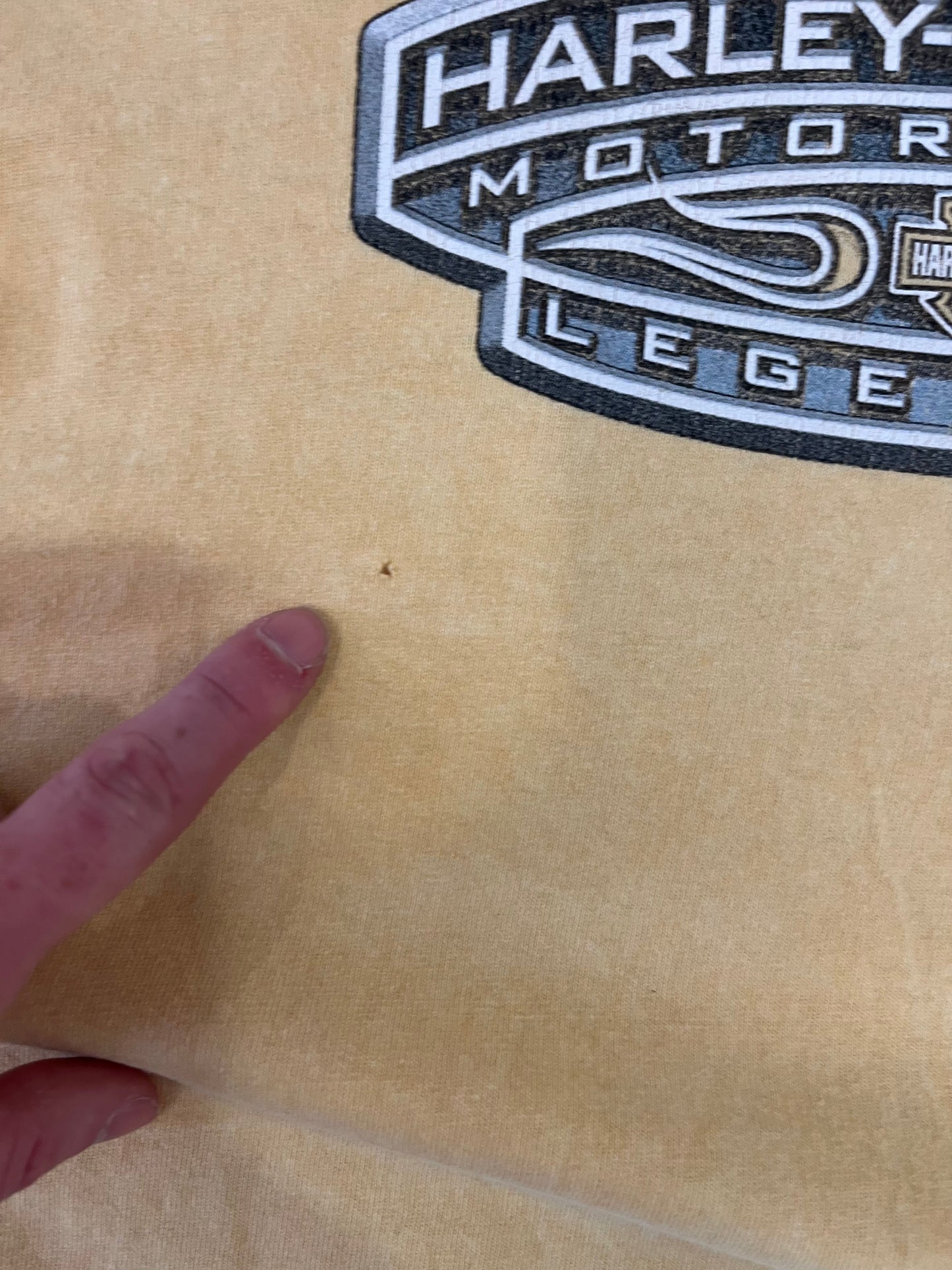 2006 Harley Davidson Yellow Georgia Tee (XXL)