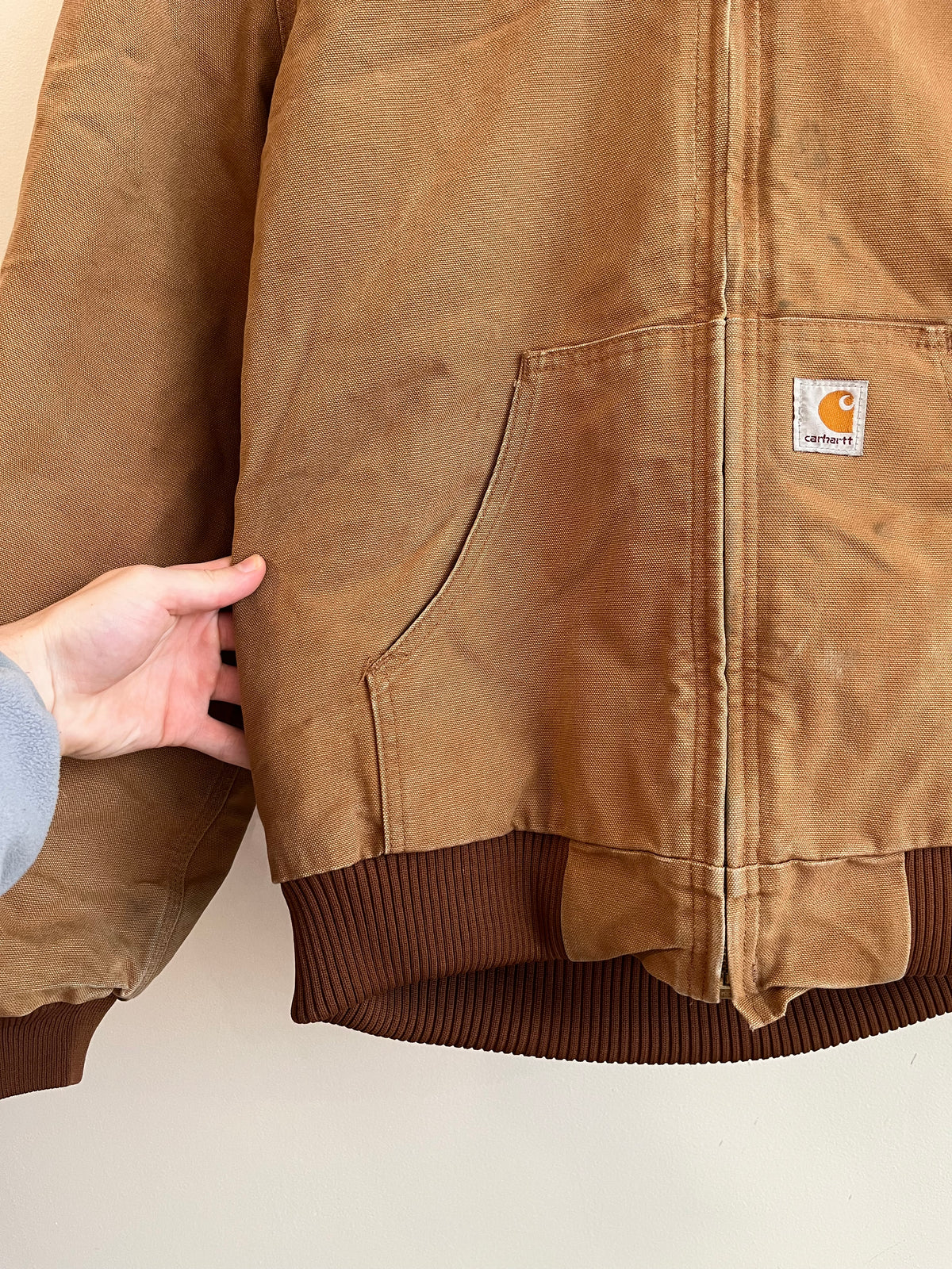 2015 Carhartt J140 BRN Jacket (M)