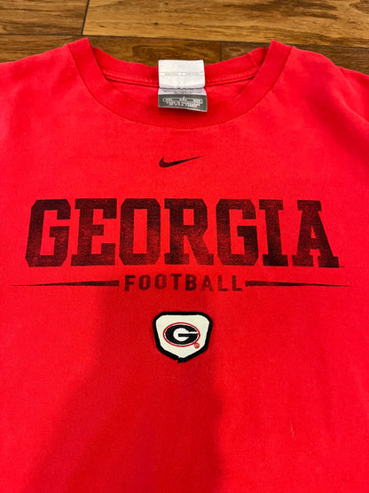 00a Georgia Nike Spell Out Tee (XXL)