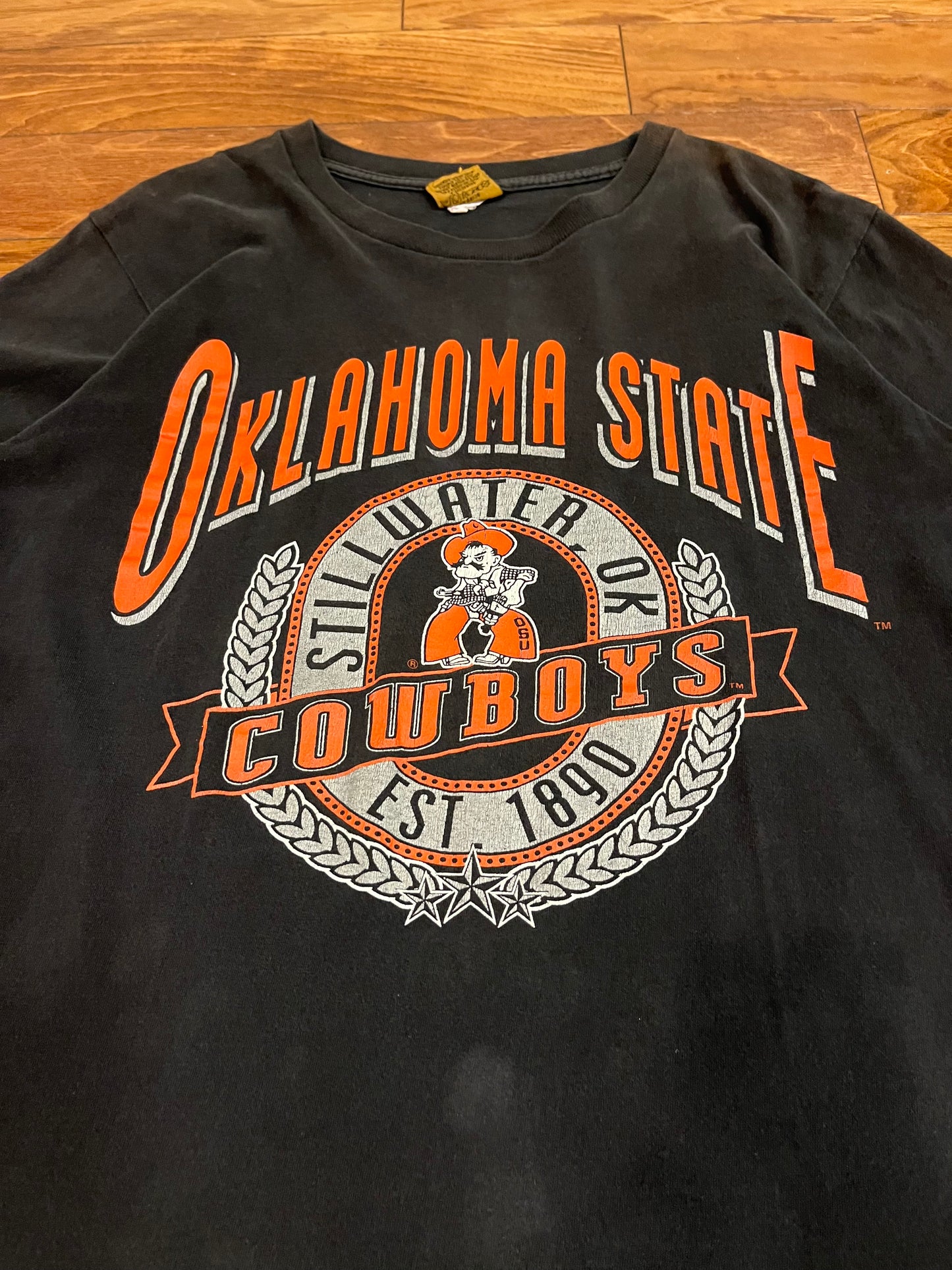 90s Oklahoma State Cowboys Vintage Nutmeg Tee (M)