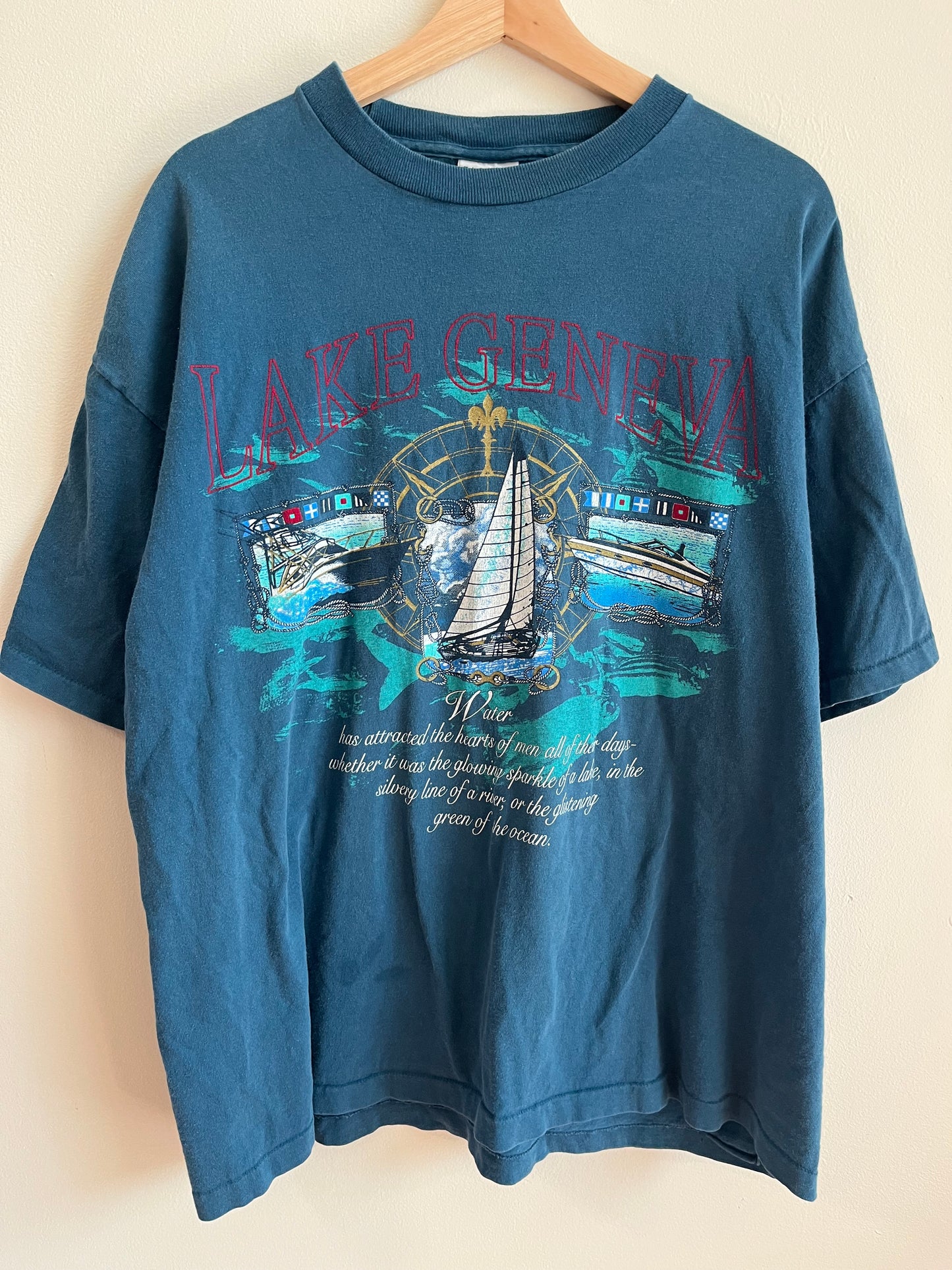 90s Lake Geneva Graphic Destination Tee (XL)