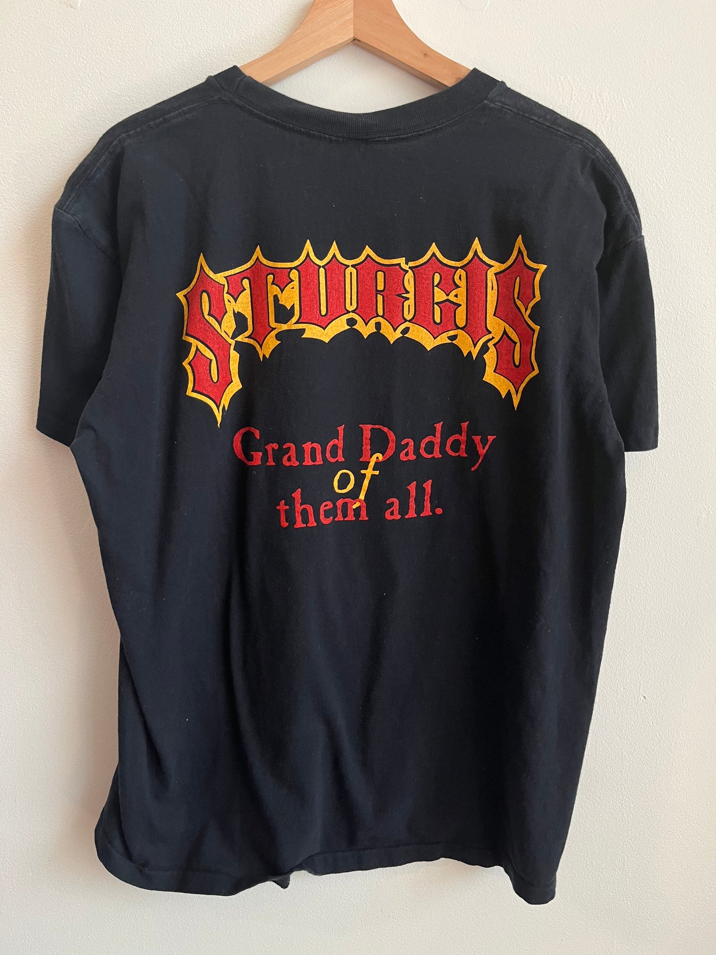 1997 Sturgis Rally Eagle Lightning Graphic Biker Tee (XL)