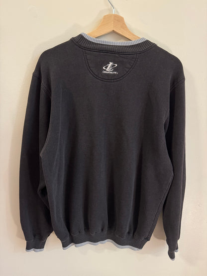 90s Oakland Raiders Vintage Logo Athletic Faded Crewneck (M)