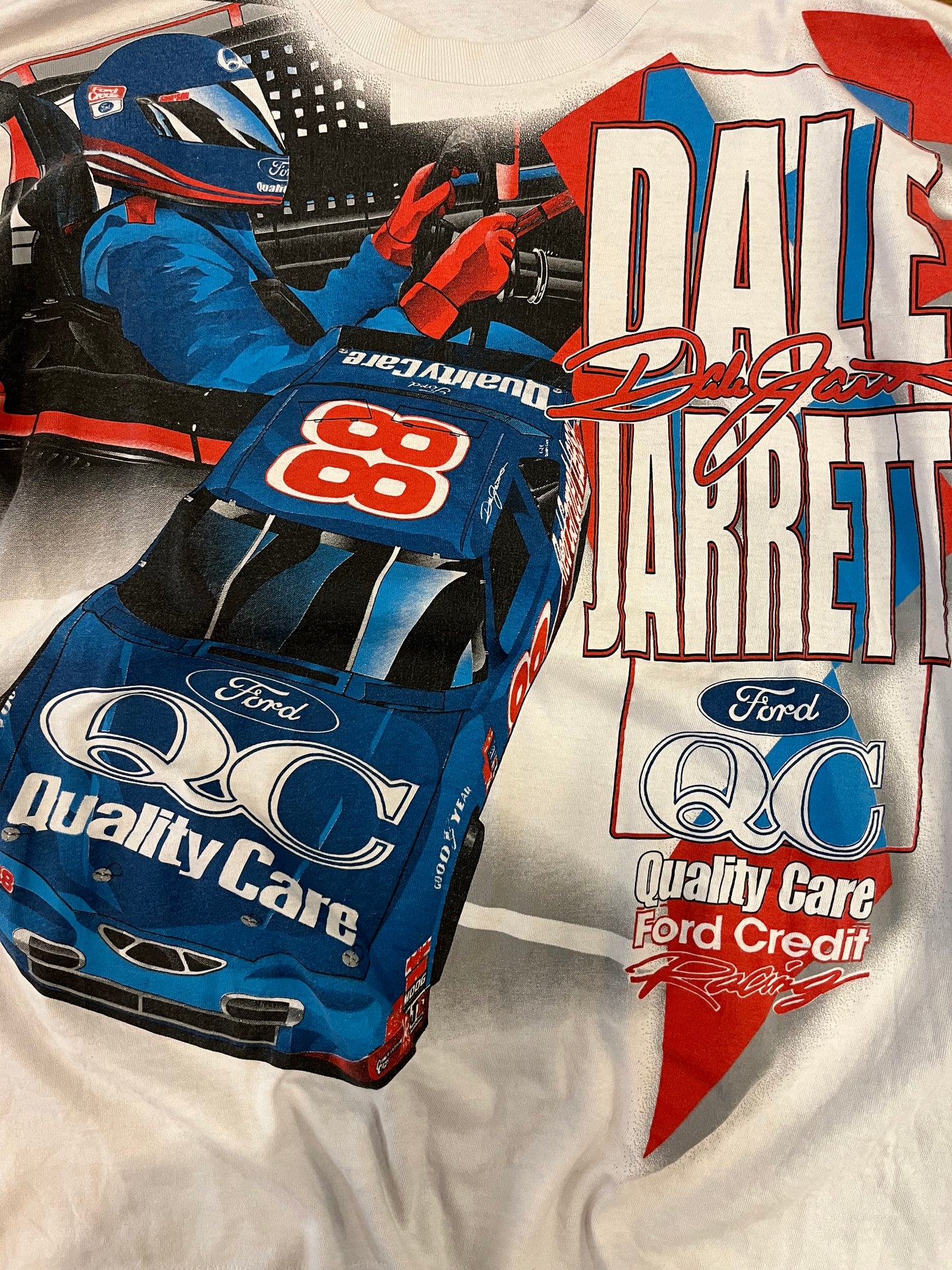 90s Nascar Dale Jarrett QC AOP Tee (XXL)