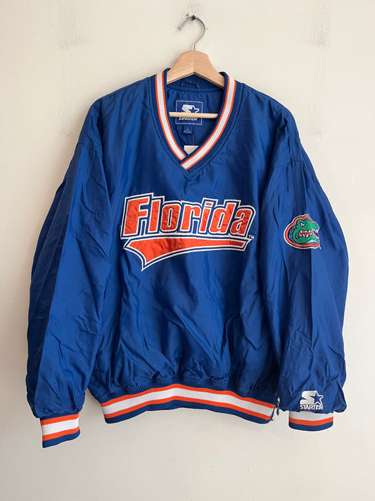 90s Florida Gators Starter Blue Pullover Windbreaker (L)