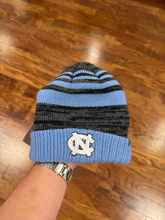 2010s UNC Tar Heels Striped Beanie (Youth)