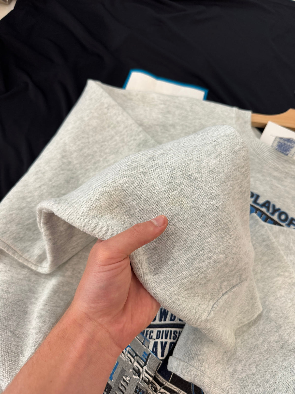 1996 Carolina Panthers v Dallas Cowboys Playoffs Debut Crewneck (XXL)
