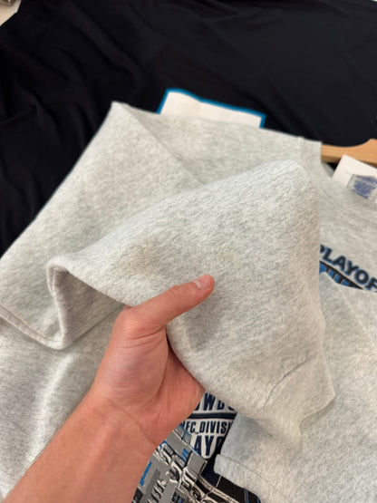 1996 Carolina Panthers v Dallas Cowboys Playoffs Debut Crewneck (XXL)