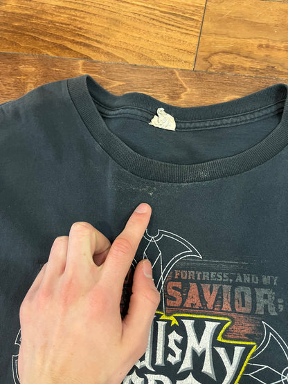 Y2K Guitar Hero Parody "God Is My Hero" Tee (XL)