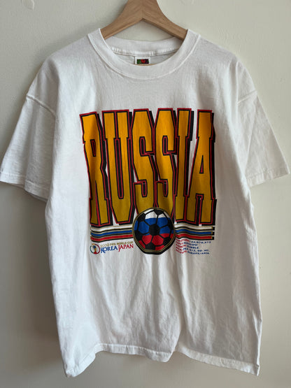 2002 Russia Vintage World Cup Tee (XL)