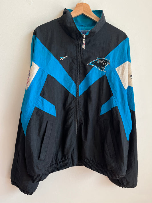 90s Carolina Panthers NFL Reebok Pro Line Windbreaker (L)