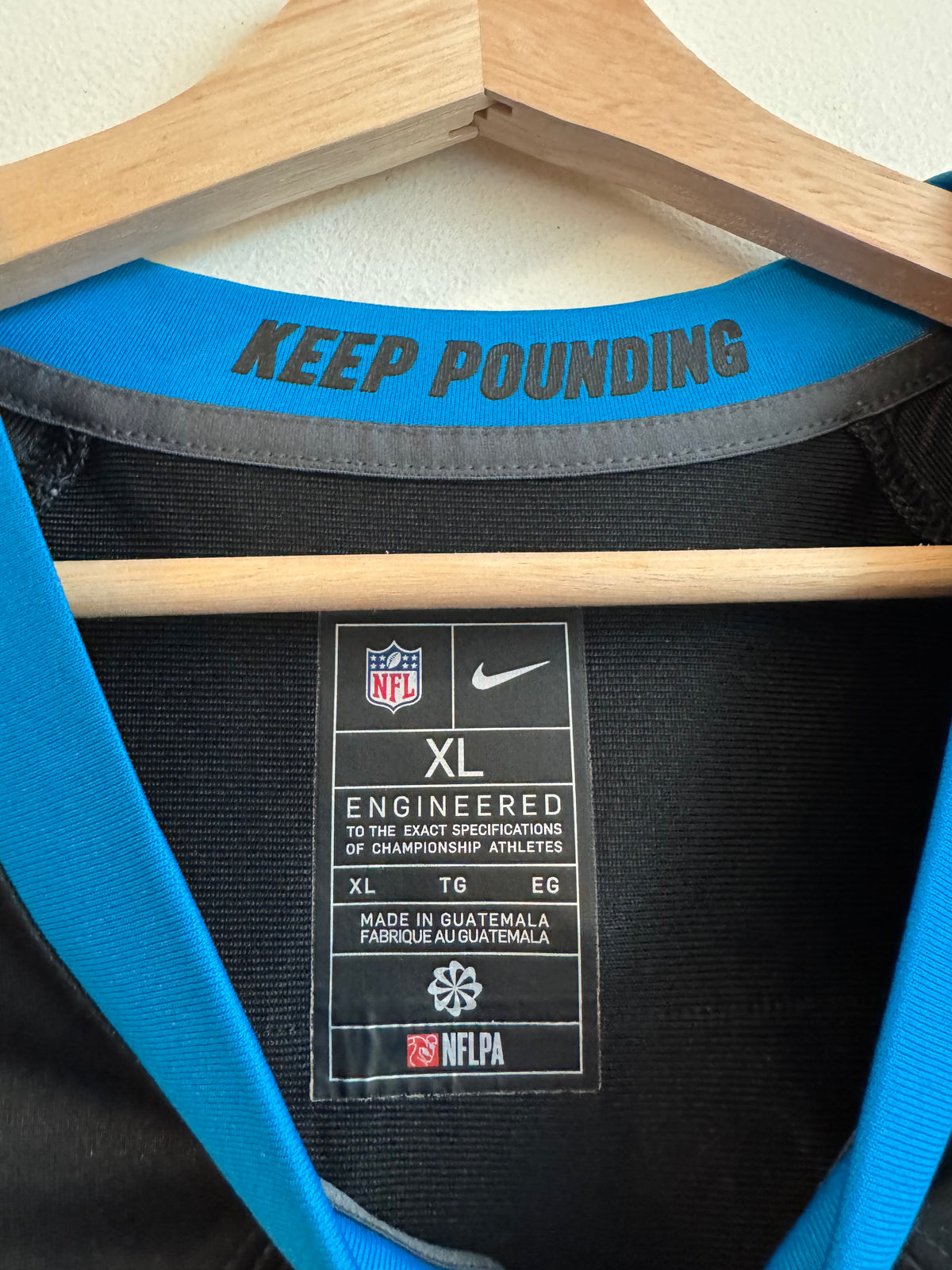 2023 Carolina Panthers Jadeveon Clowney Nike Home Jersey (XL)
