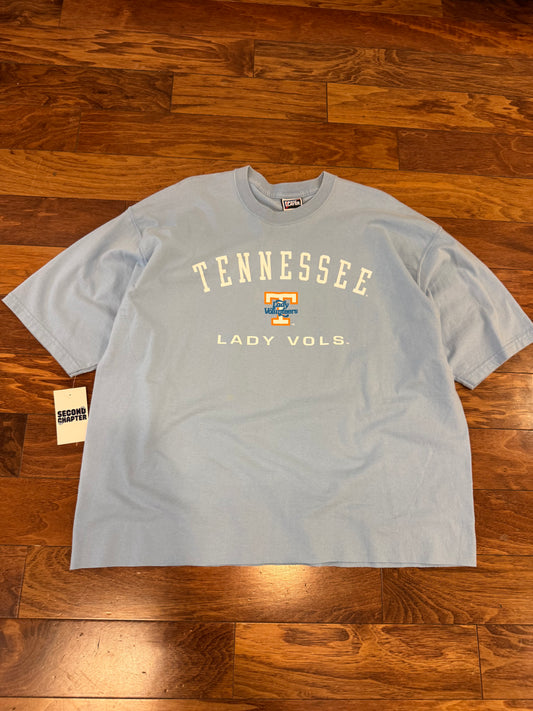 90s Tennessee Lady Vols Vintage Pro Player Cropped Tee (XL)