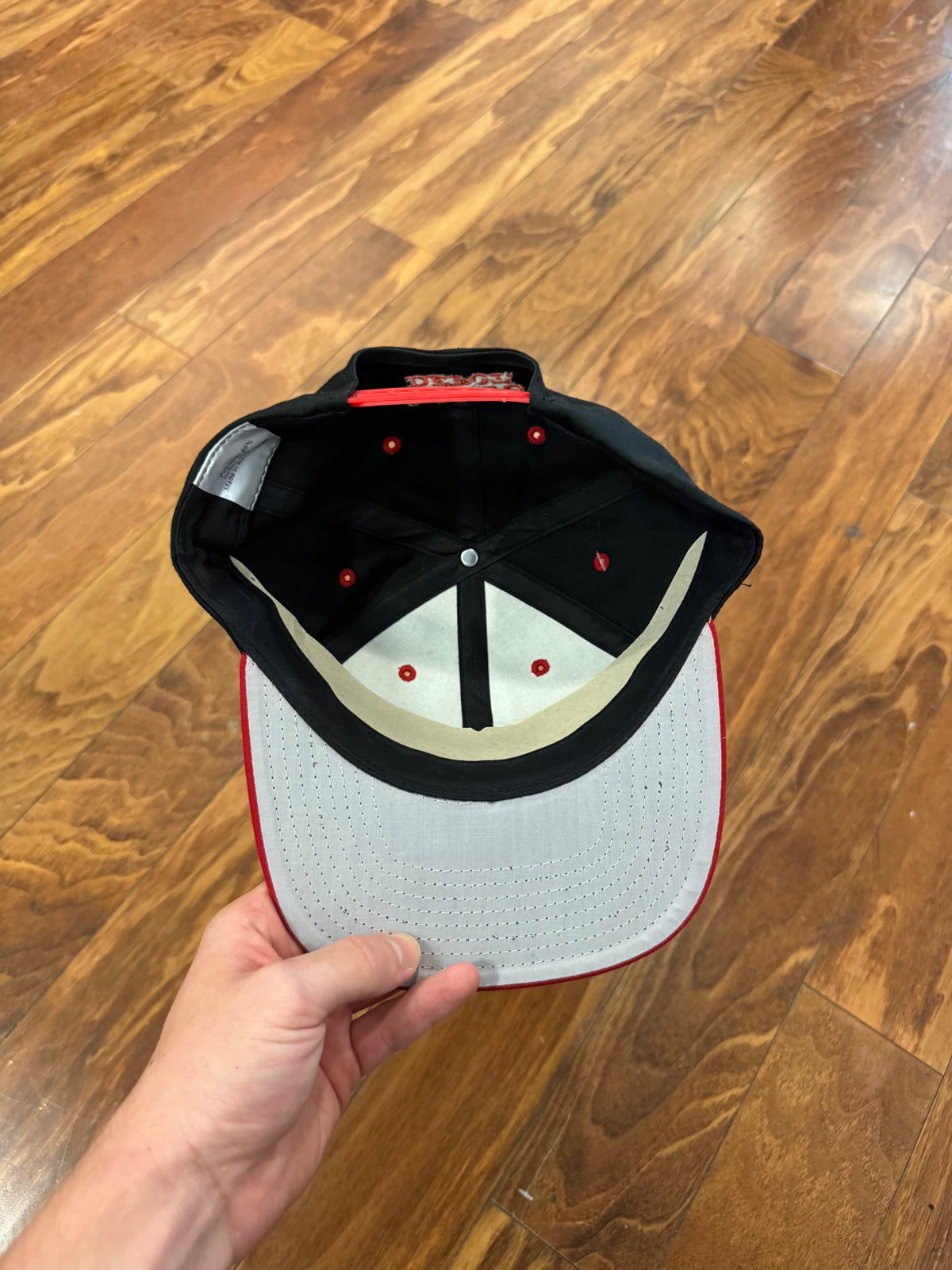 90s Carolina Hurricanes Big Logo Hockey Hat (OS)