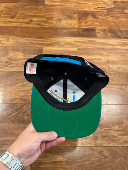 90s Jacksonville Jaguars Logo 7 Spell Out Hat (OS)