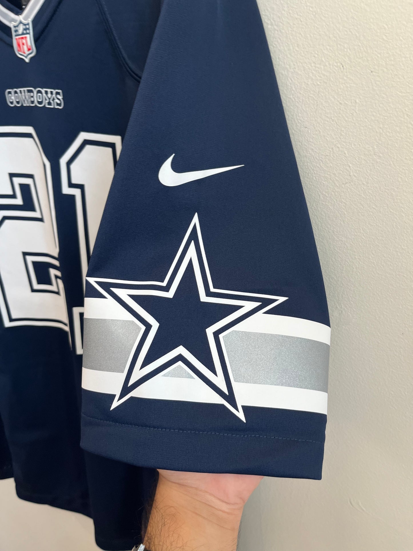 2017 Dallas Cowboys Ezekiel Elliot Nike Jersey (L)