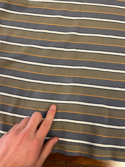 90s Levi's Striped Henley Essential Tee (M)
