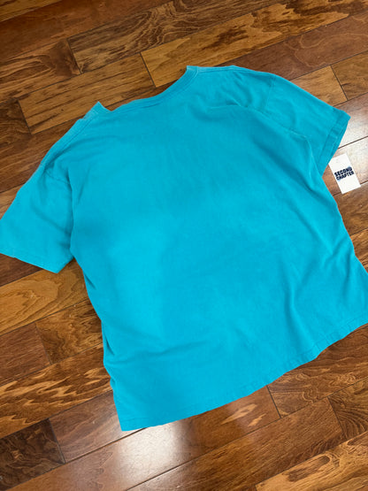 90s Charlotte Hornets Magic Johnson T's Slam Dunk Graphic Tee (XL)