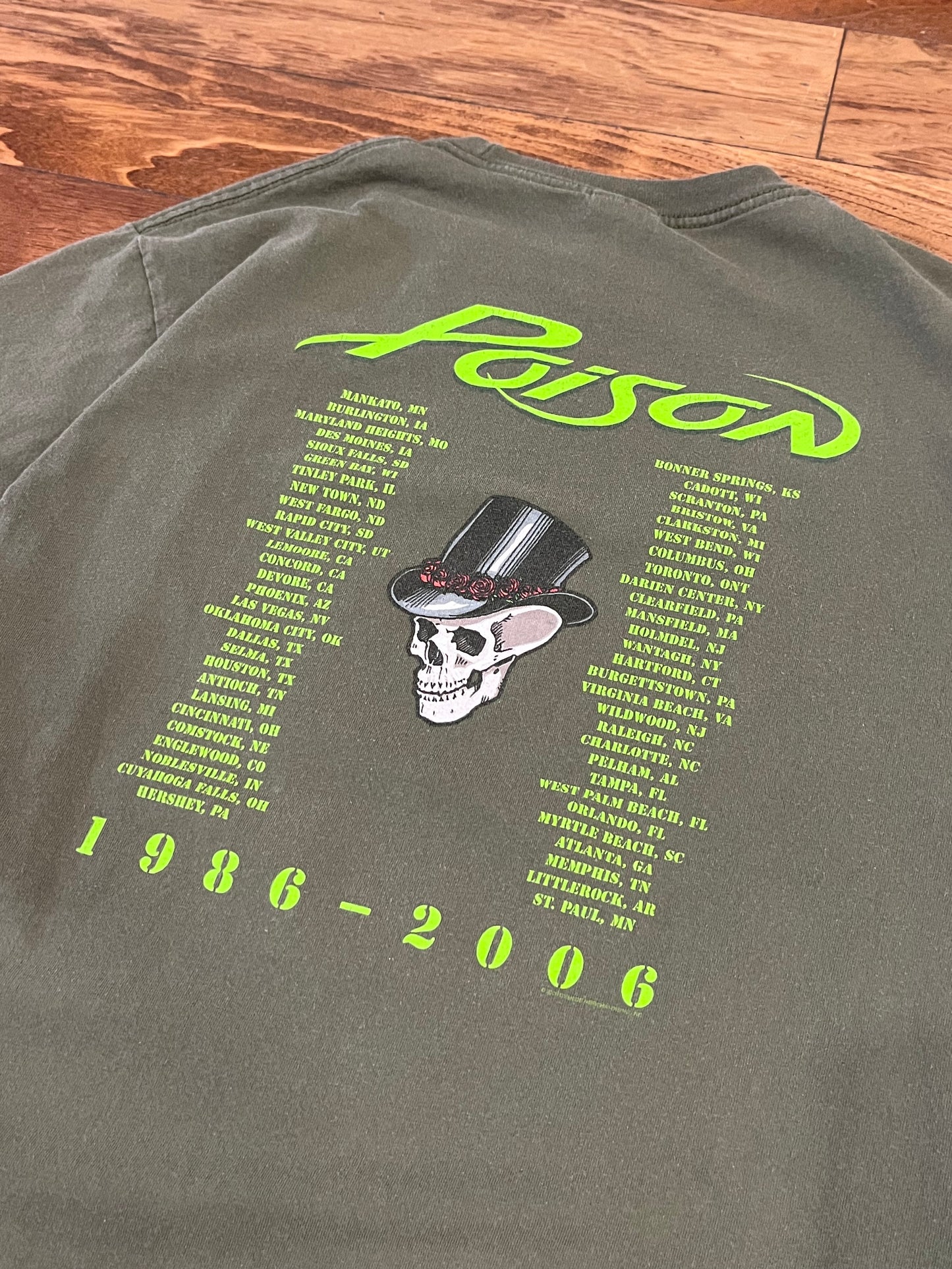 2006 Poison Music Tour Tee (L)