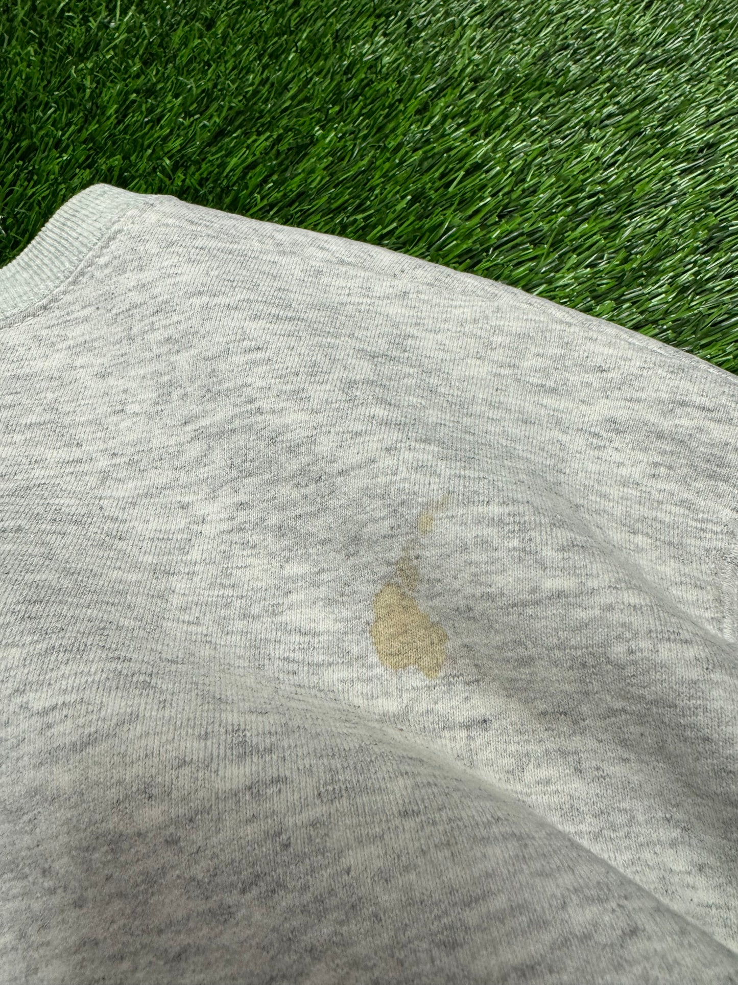 90s Mighty Ducks Vintage Salem Hockey Stained Crewneck (L)