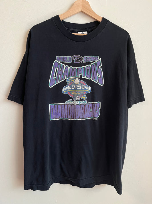 2001 Arizona Diamondbacks World Series AAA Tee (XL)