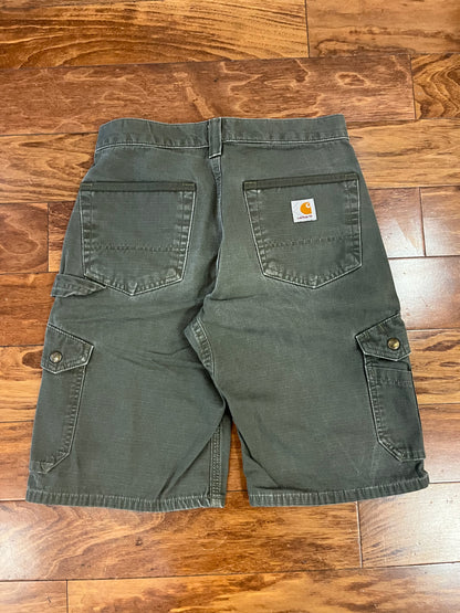 2016 Carhartt Moss Cargo Shorts (28)
