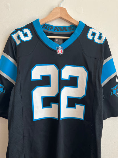2022 Carolina Panthers Christian Mccaffery Nike NFL Jersey (S)