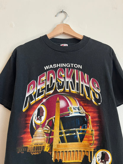 90s Washington Redskins NFL Cropped Helmet True Fan Tee (M)