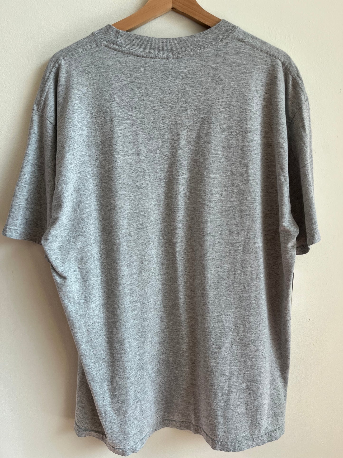 00s Miami Dolphins Grey Helmet Tee (XL)