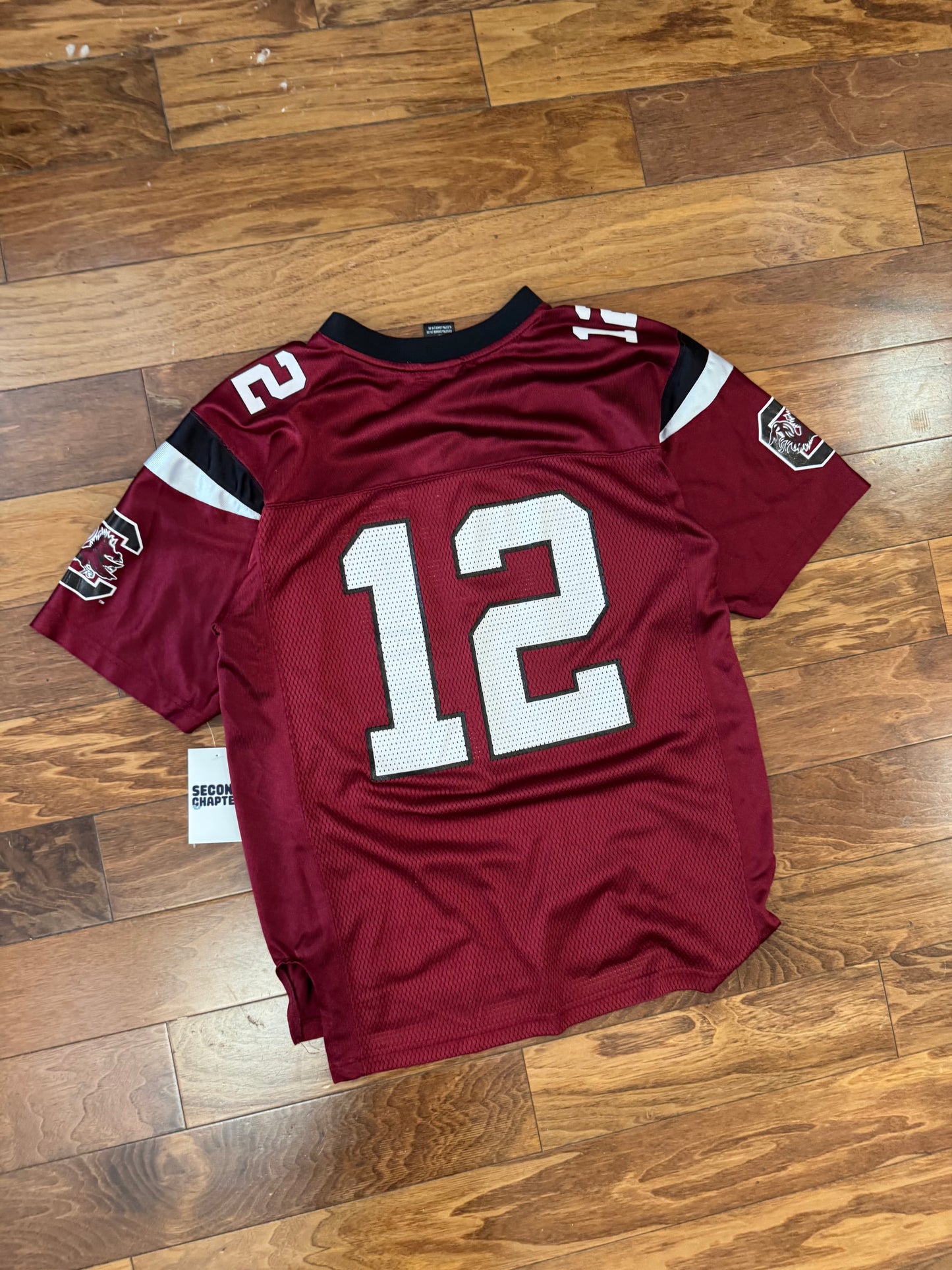 00s USC Gamecocks #12 Football Jersey (Youth XL)