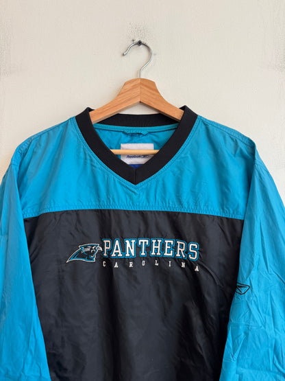 00s Carolina Panthers Reebok Two Tone Windbreaker (L)