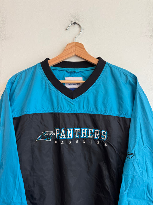 00s Carolina Panthers Reebok Two Tone Windbreaker (L)