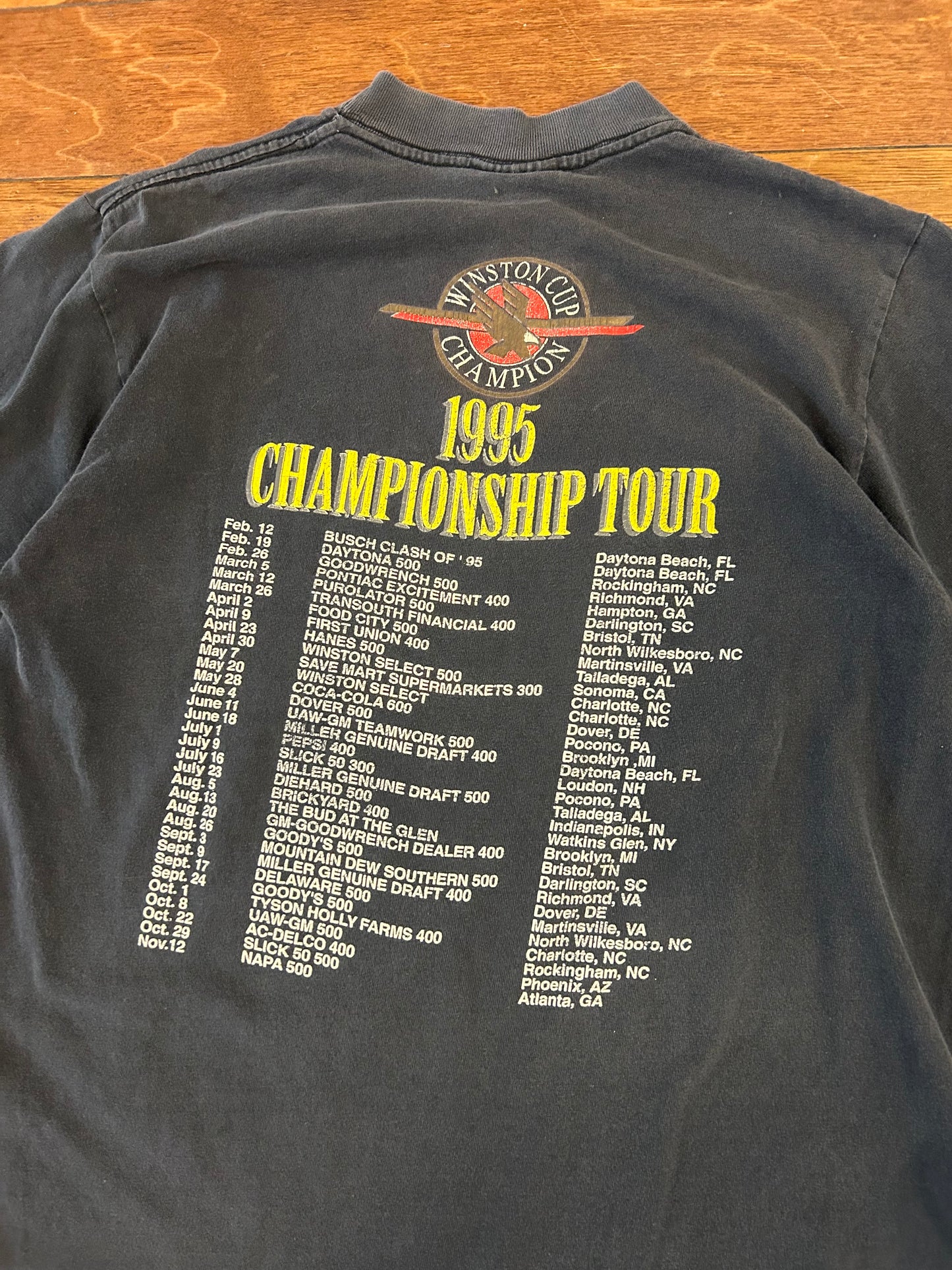1995 Dale Earnhardt "Profile Of A Legend" Nascar Tee (M)