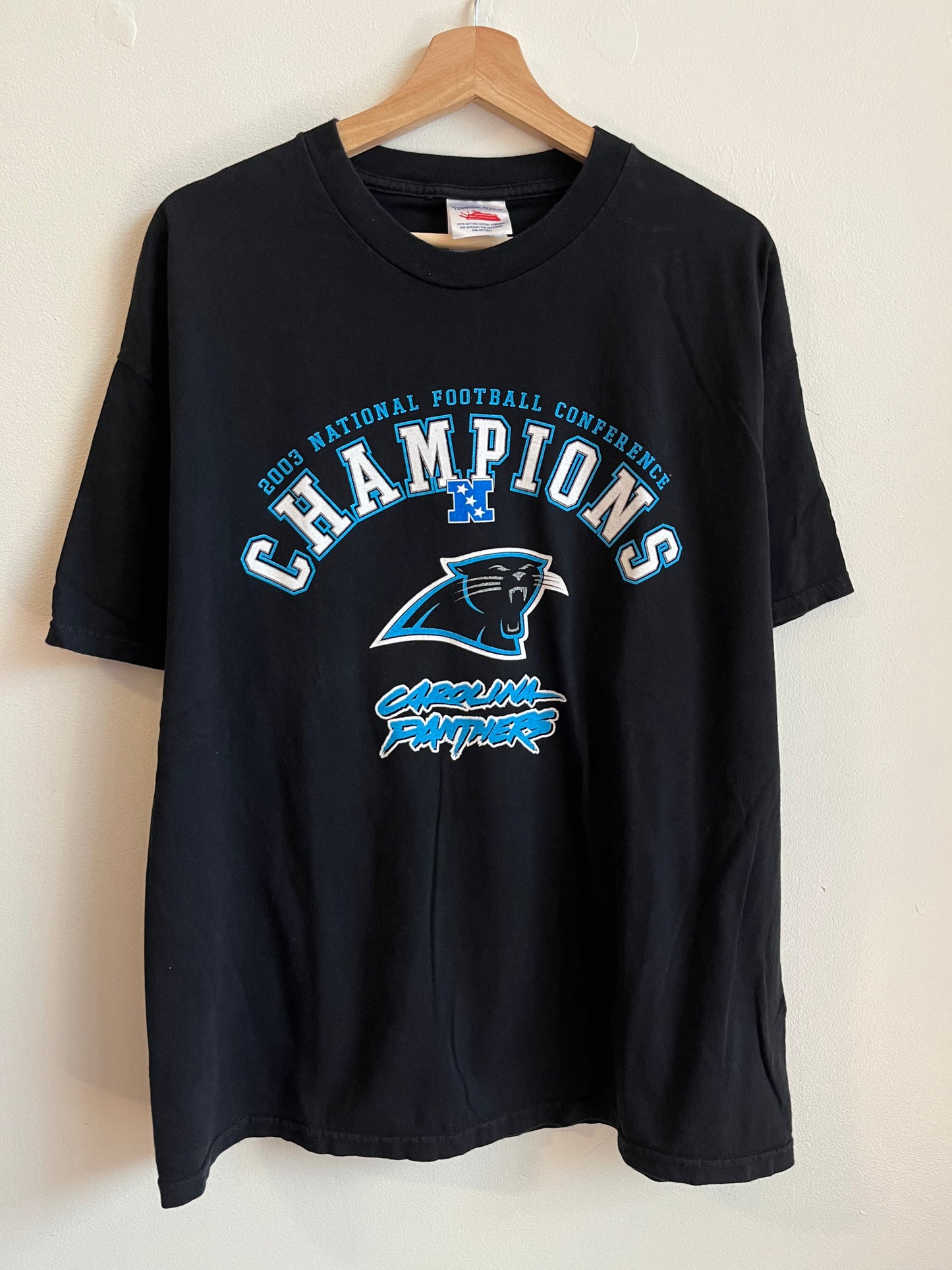 2003 Carolina Panthers Conference Champions Tee (XL)