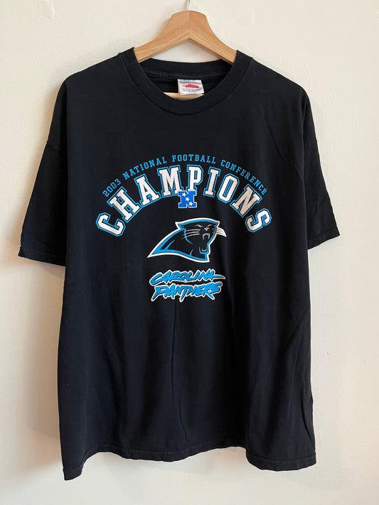 2003 Carolina Panthers Conference Champions Tee (XL)