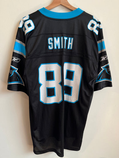 00s Carolina Panthers Smith Steve Reebok Home Jersey (M)