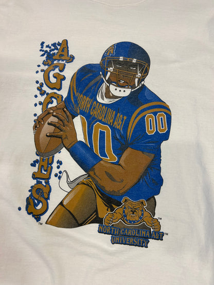 00s University of North Carolina A&T Aggies HBCU Tee (XL)