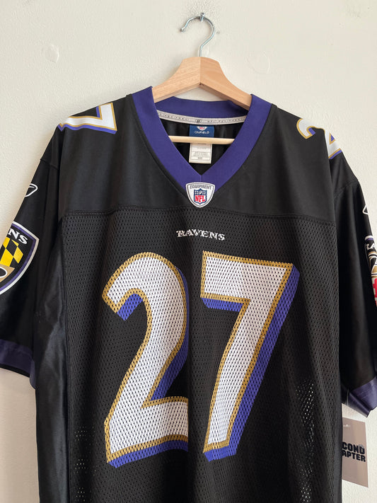 2011 Baltimore Ravens Ray Rice #27 Reebok Jersey (M)