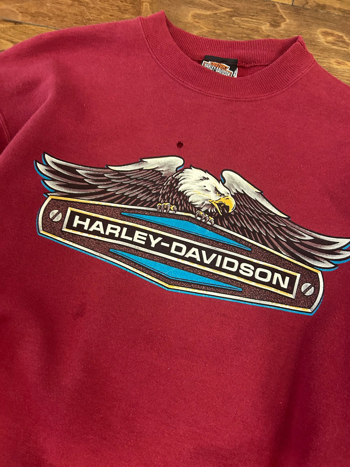1994 Harley Davidson Denver Colorado Distressed Crewneck (XL)