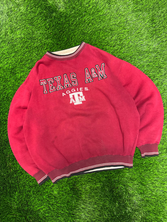 90s University of Texas A&M Embroidered Vintage Crewneck (L)