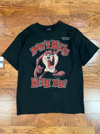 2000 Taz "Don't Mess with me" Vintage Looney Tunes Tee (L)