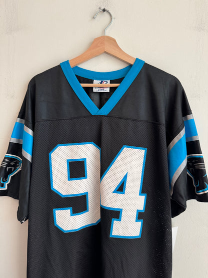 90s Carolina Panthers Sean Gilbert Logo Athletic Jersey (L)