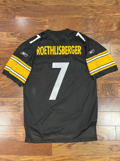 2011 Pittsburgh Steelers Ben Roethlisberger Reebok Jersey (M)