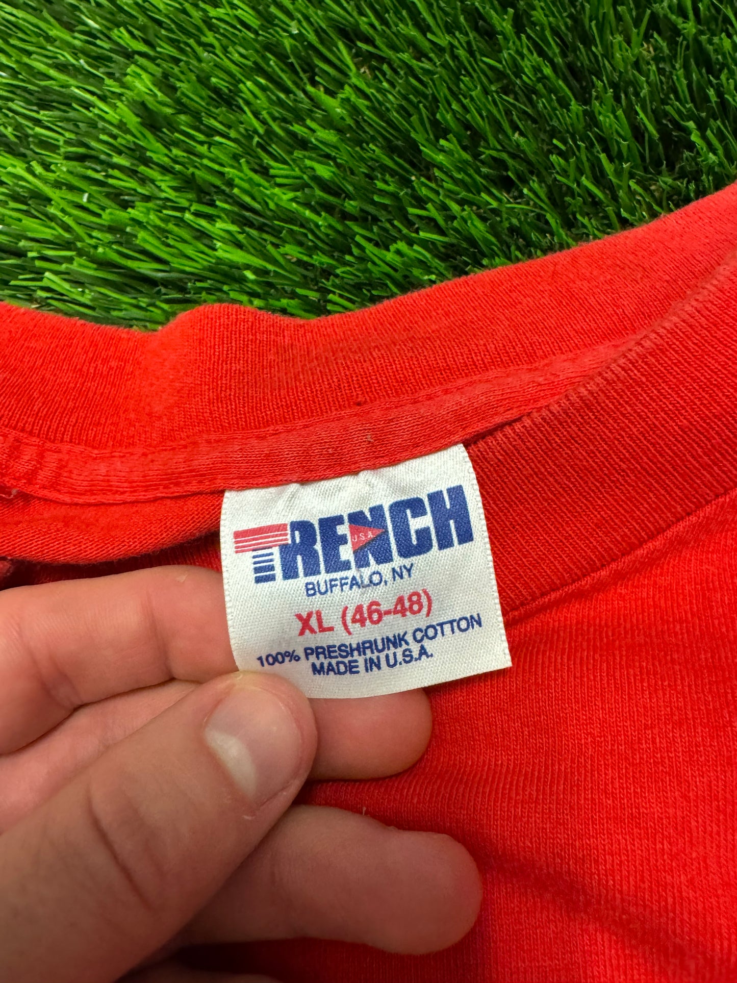 90s San Francisco 49ers Red Trench Tee (XL)